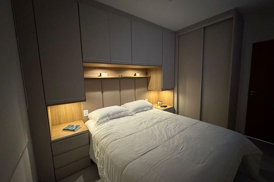 Quarto de apartamento à venda com 2 quartos, 73m² em Ponte de Campinas, Jundiaí