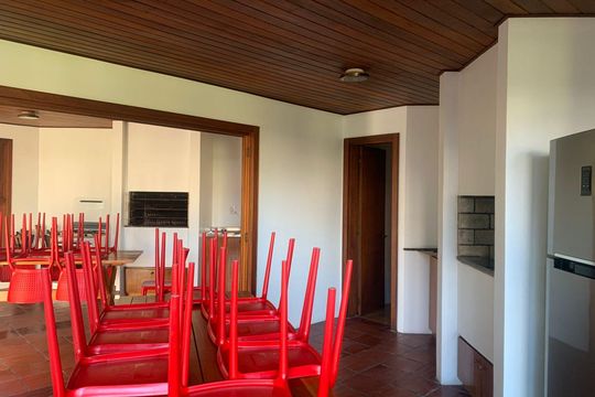 Área comum - Churrasqueira de apartamento à venda com 3 quartos, 300m² em Vila Rosa, Novo Hamburgo