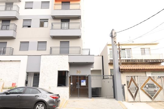 Fachada do condomínio de apartamento para alugar com 2 quartos, 52m² em Cidade Antônio Estêvão de Carvalho, São Paulo