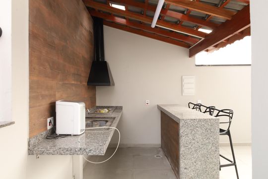 Área comum - Churrasqueira de apartamento para alugar com 2 quartos, 52m² em Cidade Antônio Estêvão de Carvalho, São Paulo
