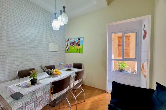 Sala de Jantar de apartamento à venda com 2 quartos, 56m² em Jardim Nova Taboao, Guarulhos