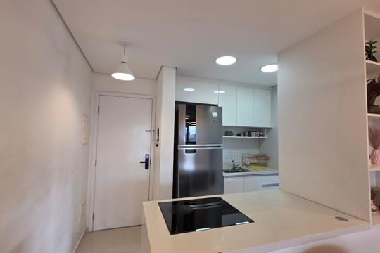 Cozinha de apartamento à venda com 3 quartos, 83m² em Vila Mariana, São Paulo
