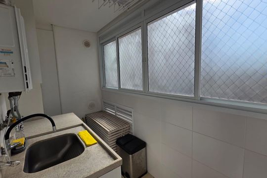 Área de serviço de apartamento à venda com 3 quartos, 83m² em Vila Mariana, São Paulo