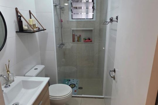 Banheiro de apartamento à venda com 3 quartos, 83m² em Vila Mariana, São Paulo