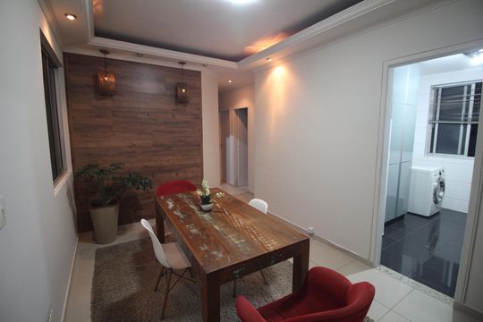 Sala de apartamento à venda com 3 quartos, 120m² em Jardim Riacho das Pedras, Contagem