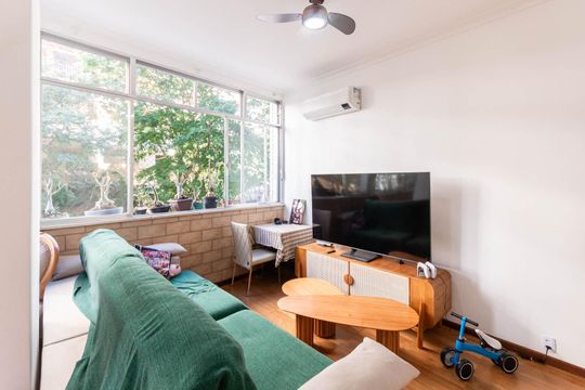 Sala de apartamento à venda com 5 quartos, 160m² em Tijuca, Rio de Janeiro