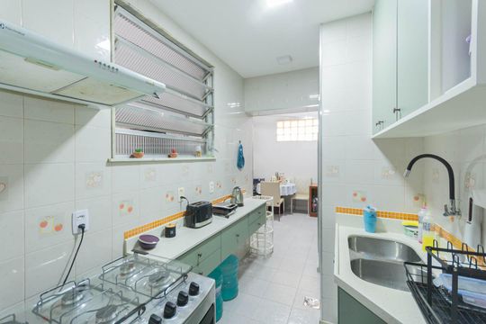 Cozinha de apartamento à venda com 5 quartos, 160m² em Tijuca, Rio de Janeiro