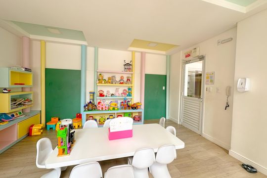 Área comum - Playground de apartamento para alugar com 3 quartos, 92m² em Barreiros, São José