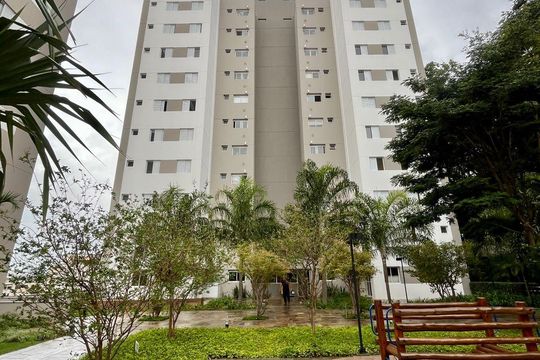 Fachada do bloco de apartamento à venda com 3 quartos, 80m² em Parque Prado, Campinas
