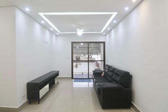 Apartamento para alugar com 3 quartos, 90m² em Balneario Cidade Atlantica, Guarujá