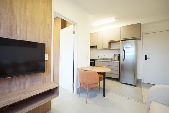Sala de apartamento à venda com 2 quartos, 40m² em Jardim Aurelia, São Paulo