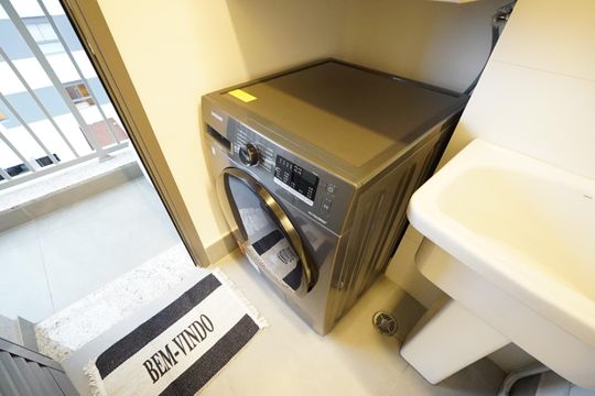 Área de Serviço de apartamento à venda com 2 quartos, 40m² em Jardim Aurelia, São Paulo