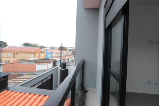 Sacada da Suíte 1 de casa à venda com 2 quartos, 85m² em Vila Prudente, São Paulo