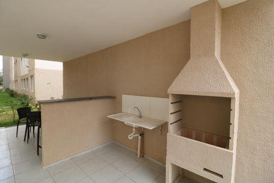 Área comum - Churrasqueira de apartamento à venda com 2 quartos, 32m² em Quinta da Paineira, São Paulo