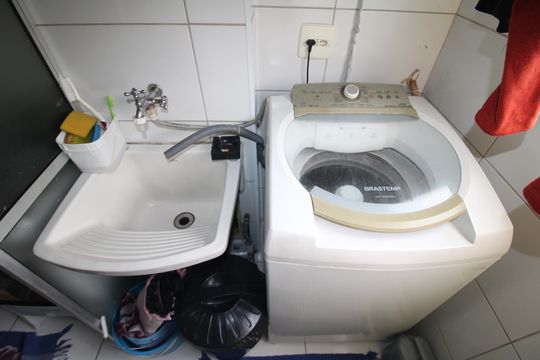 Área de serviço de apartamento à venda com 2 quartos, 47m² em Vila Nova Cachoeirinha, São Paulo