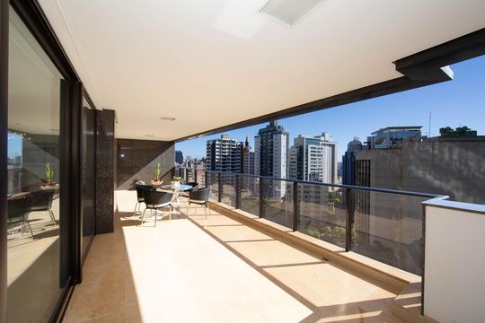 VARANDA de apartamento para alugar com 4 quartos, 278m² em Funcionários, Belo Horizonte