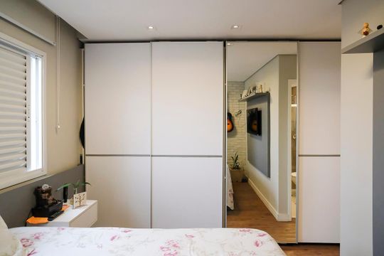 Suíte de apartamento à venda com 3 quartos, 87m² em Jardim São Caetano , São Caetano do Sul