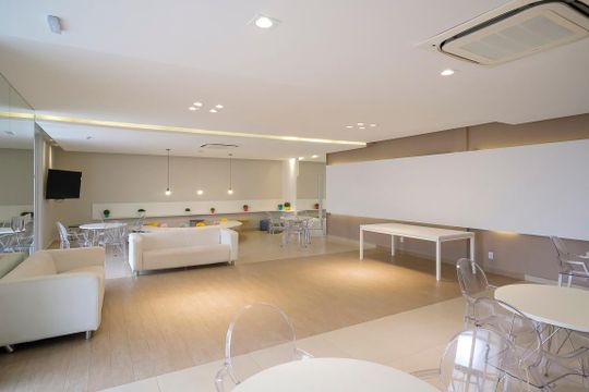 Salão de festas de apartamento à venda com 3 quartos, 87m² em Jardim São Caetano , São Caetano do Sul
