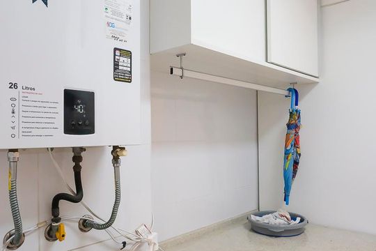 Área de serviço de apartamento à venda com 3 quartos, 87m² em Jardim São Caetano , São Caetano do Sul