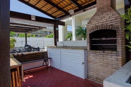 Área comum de apartamento para alugar com 3 quartos, 97m² em Barra da Tijuca, Rio de Janeiro