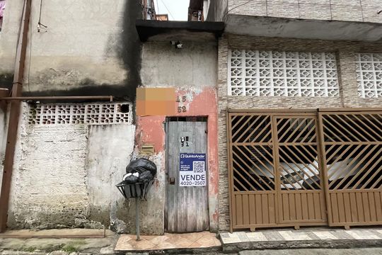Fachada de casa à venda com 4 quartos, 110m² em Jardim Beatriz (zona Leste), São Paulo