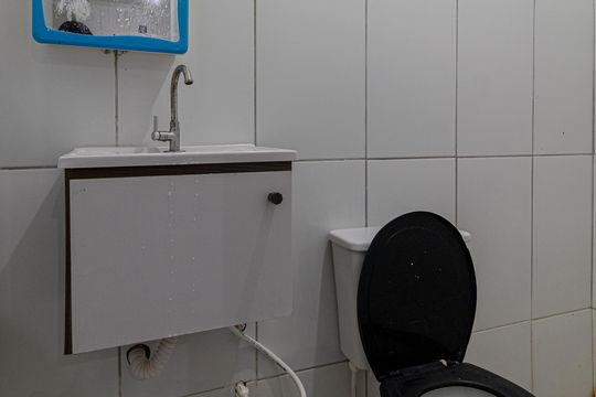 Banheiro de casa à venda com 4 quartos, 110m² em Jardim Beatriz (zona Leste), São Paulo