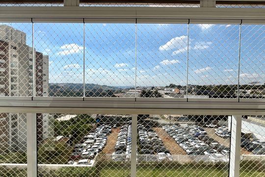 Vista da Sacada de apartamento para alugar com 2 quartos, 73m² em Fazenda Santa Cândida, Campinas