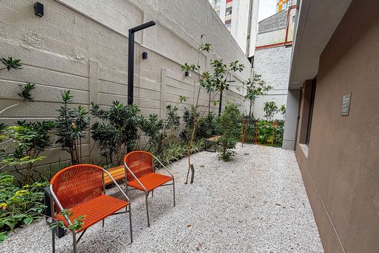 Área comum de apartamento para alugar com 2 quartos, 54m² em Pinheiros, São Paulo