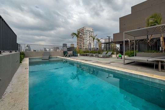 Área comum de apartamento para alugar com 2 quartos, 54m² em Pinheiros, São Paulo