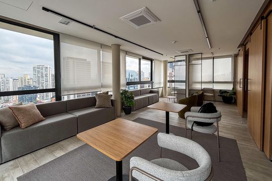 Área comum de apartamento para alugar com 2 quartos, 60m² em Pinheiros, São Paulo