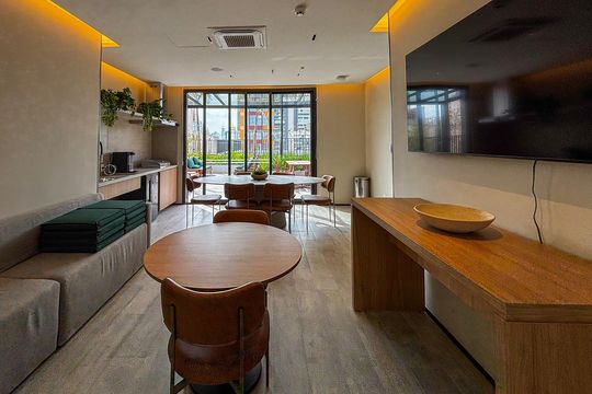 Área comum de apartamento para alugar com 2 quartos, 60m² em Pinheiros, São Paulo