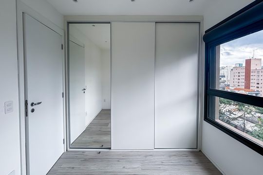 Quarto de apartamento para alugar com 2 quartos, 60m² em Pinheiros, São Paulo
