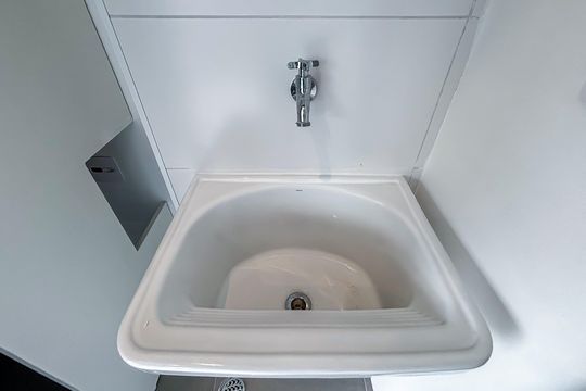 Área de serviço de apartamento para alugar com 2 quartos, 45m² em Pinheiros, São Paulo