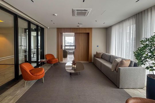 Área comum de apartamento para alugar com 2 quartos, 45m² em Pinheiros, São Paulo