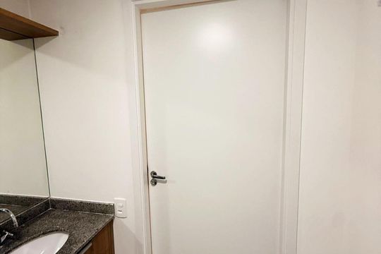 Banheiro de apartamento para alugar com 1 quarto, 27m² em Perdizes, São Paulo