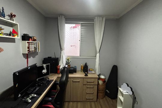 Quarto 1 de apartamento à venda com 3 quartos, 73m² em Jardim do Estádio, Santo André