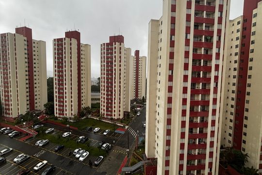 Quarto 3 Vista de apartamento à venda com 3 quartos, 73m² em Jardim do Estádio, Santo André