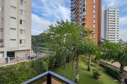 Vista da Sacada de apartamento à venda com 3 quartos, 152m² em Campo Belo, São Paulo