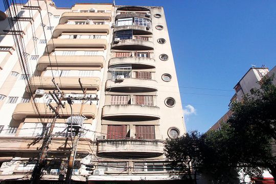 Fachada de apartamento para alugar com 1 quarto, 25m² em Centro Histórico, Porto Alegre