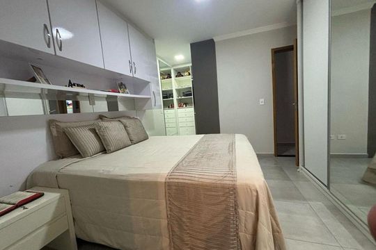 Quarto de casa de condomínio à venda com 2 quartos, 89m² em Vila Gustavo, São Paulo