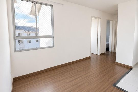 Sala / Cozinha  de apartamento para alugar com 2 quartos, 47m² em Restinga, Porto Alegre