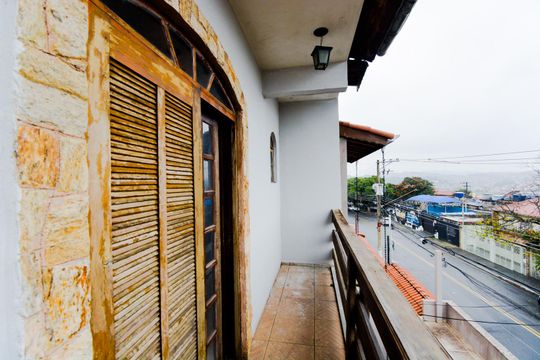 Varanda da Suíte de casa para alugar com 3 quartos, 125m² em Parque Continental I, Guarulhos