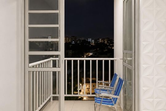 Varanda da Sala/cozinha de apartamento para alugar com 2 quartos, 47m² em Restinga, Porto Alegre
