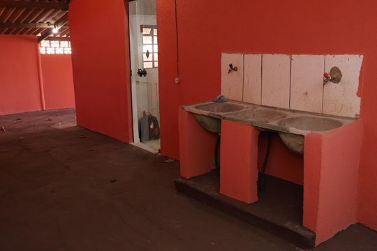 Área de serviço de casa para alugar com 2 quartos, 100m² em Residencial Santa Luzia, Aparecida de Goiânia