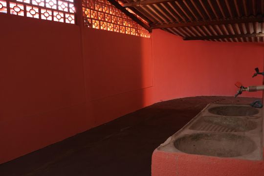 Área de serviço de casa para alugar com 2 quartos, 100m² em Residencial Santa Luzia, Aparecida de Goiânia