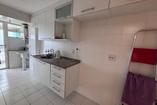 Cozinha de apartamento à venda com 2 quartos, 75m² em Recreio dos Bandeirantes, Rio de Janeiro