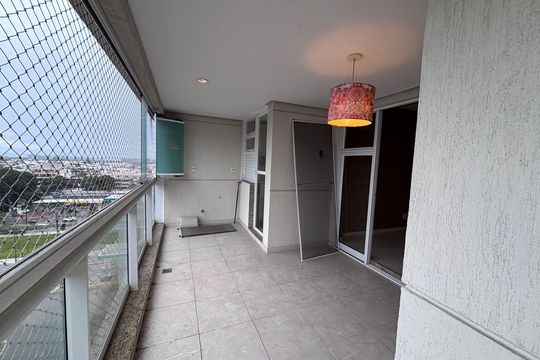 Varanda de apartamento para alugar com 2 quartos, 75m² em Recreio dos Bandeirantes, Rio de Janeiro
