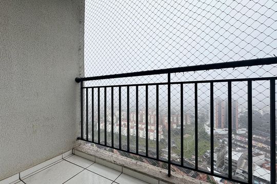 Sacada  de apartamento para alugar com 2 quartos, 54m² em Jardim Campestre, São Bernardo do Campo