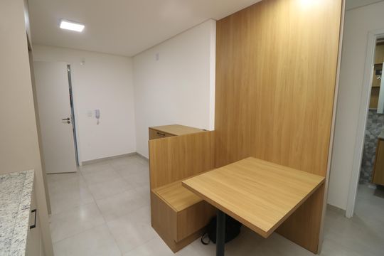 Cozinha de apartamento para alugar com 2 quartos, 42m² em Vila Zelina, São Paulo