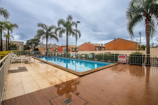 Área comum - Piscina de apartamento à venda com 3 quartos, 60m² em Jardim Itu, Porto Alegre